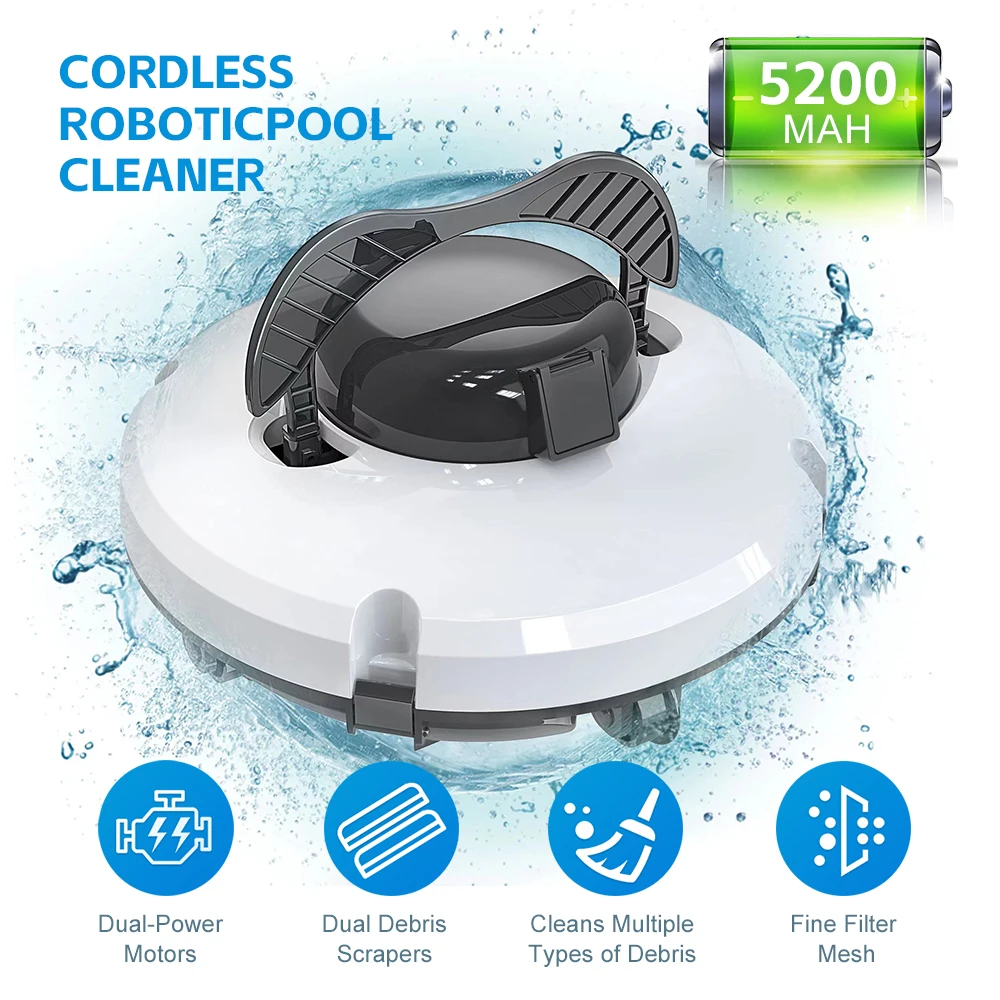 Cordless Robotic Pool Cleaner for $186.24: Your Summer Cleaning Secret?