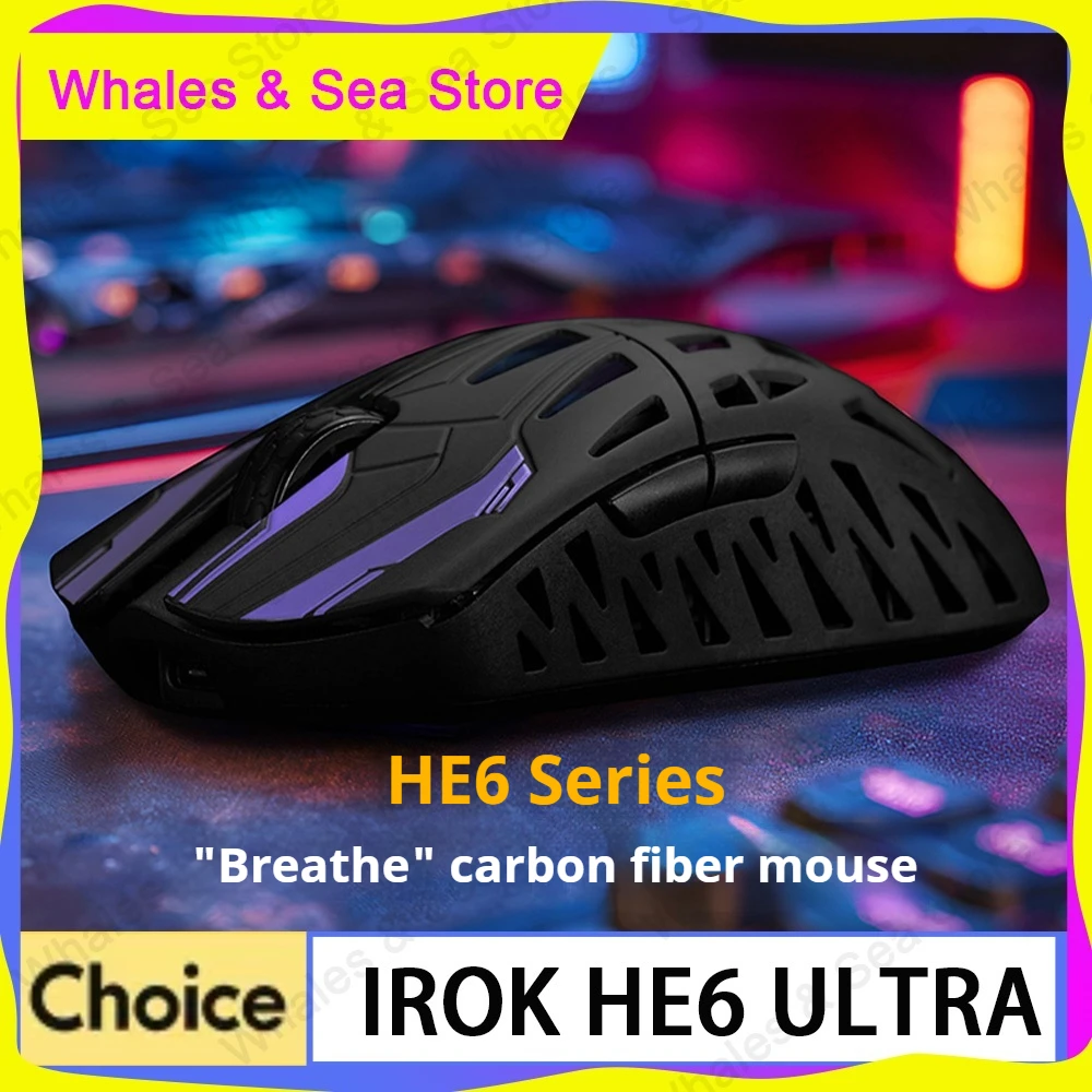 IROK HE6 ULTRA Review: Is This ~$77 Wireless 8K Gaming Mouse Worth It?