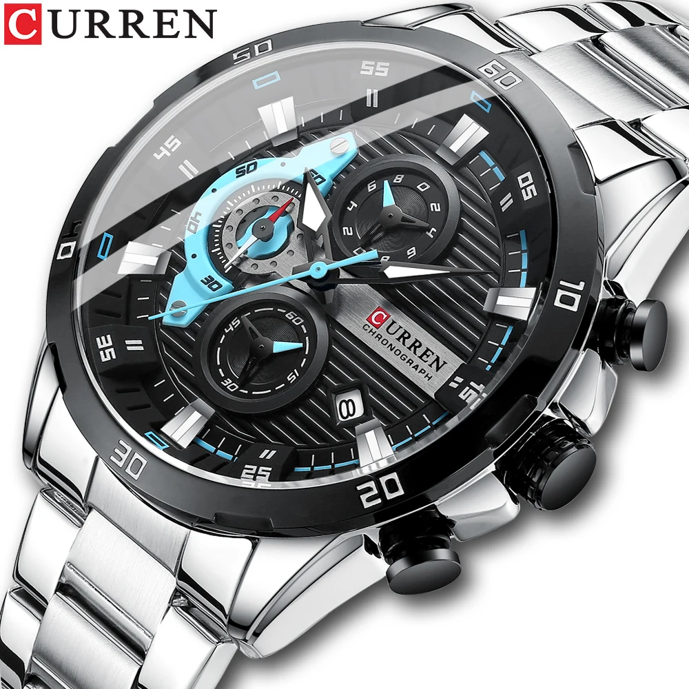 Is the CURREN Stainless Steel Watch a Steal at $19.68?