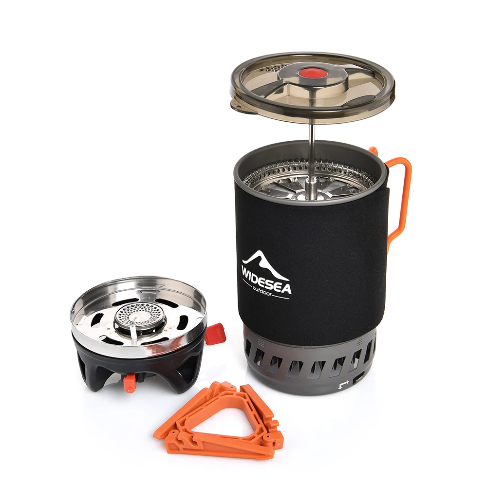 Widesea Camping Coffee Maker & Stove: Your $59.47 Wilderness Brew Buddy!