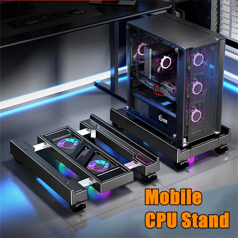 Smart PC Setup Upgrade: Is This $16 CPU Stand with RGB Worth It?
