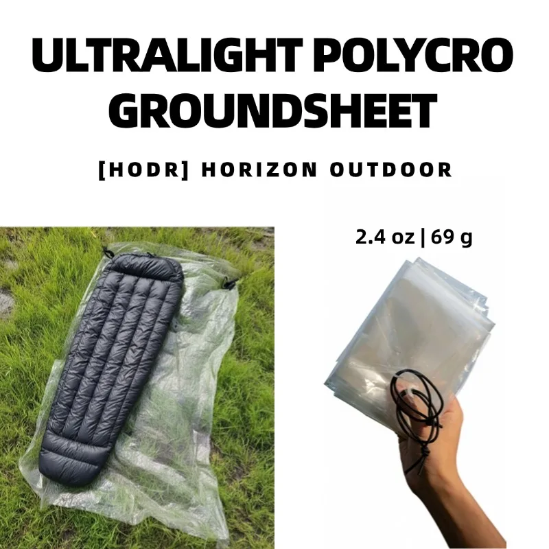 Ultralight Polycro Footprint 69g Review: Is This $5.83 Tent Groundsheet Worth It?