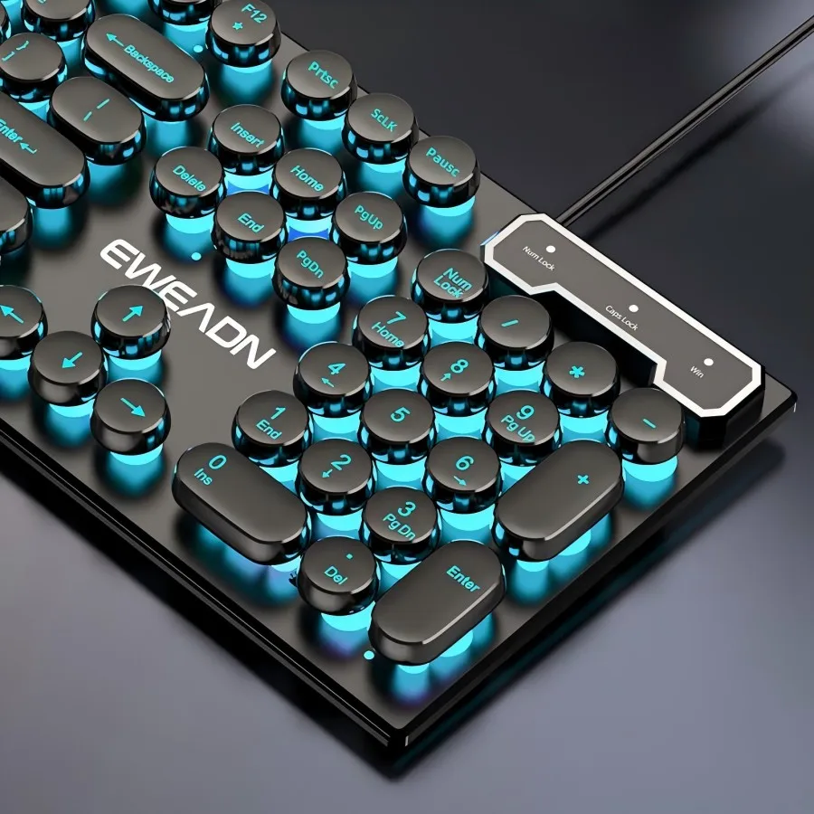 EWEADN Typewriter Keyboard Review: Is This ~$20 Gaming Keyboard a Bargain?