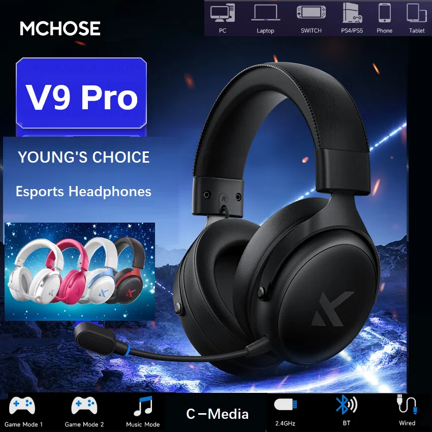MCHOSE V9 PRO Review: Are These $48 Gaming Headphones an Unbeatable Value?