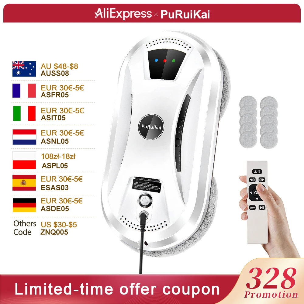 PuRuiKai Robot Window Cleaner Review: Is This $66 Gadget Your Next Smart Upgrade?