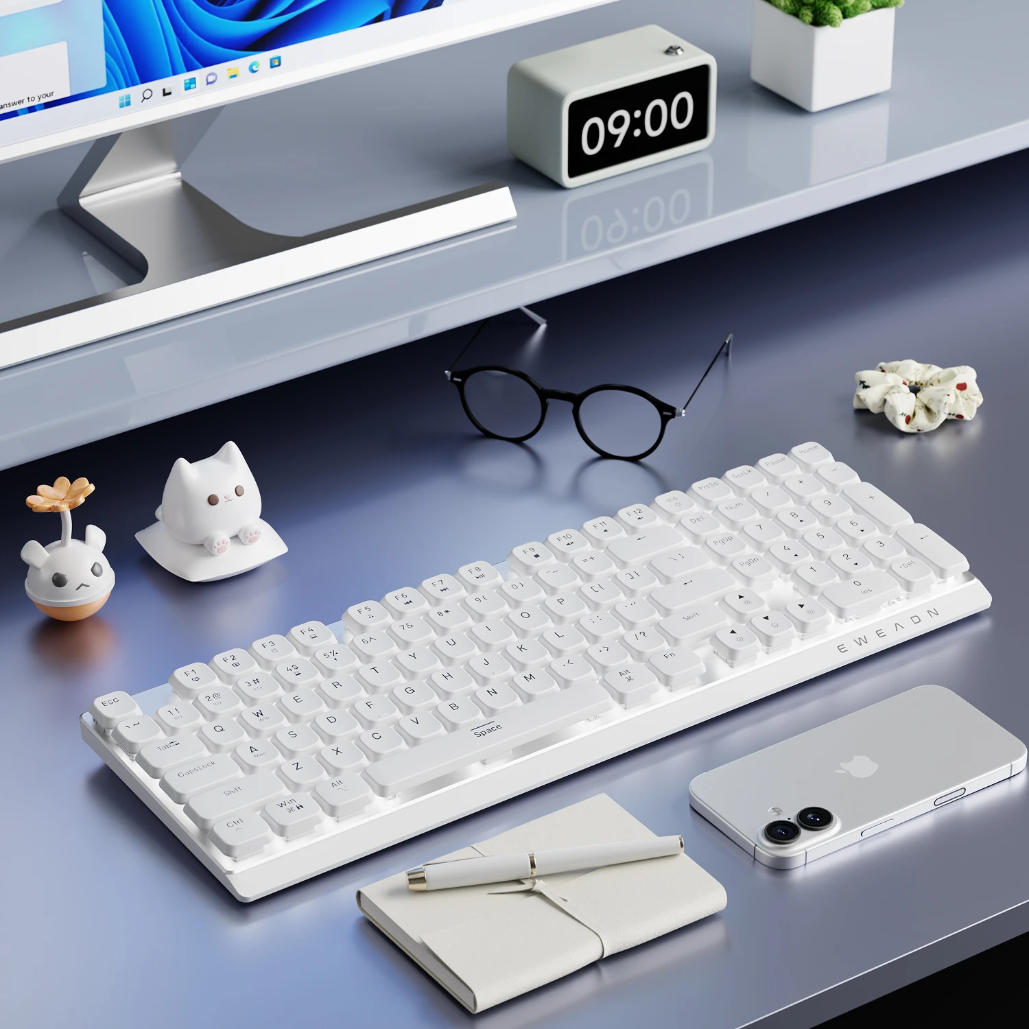 EWEADN Keyboard Review: Is This $52 Low-Profile Mechanical Wonder Worth It?