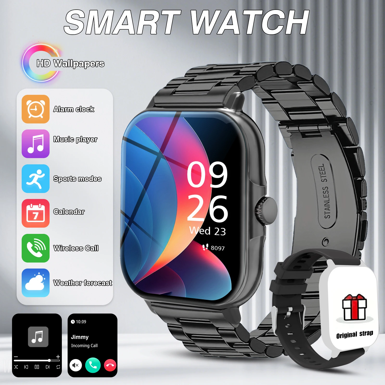 Is This $12.76 Smartwatch with HD Wallpapers a Budget Game-Changer?