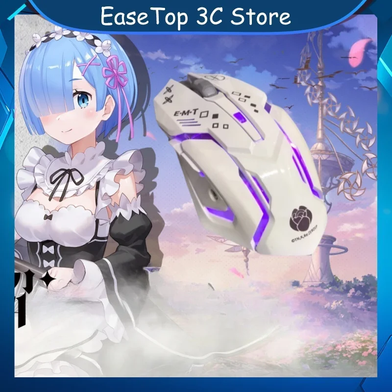 Re:Zero Fans Rejoice! The Rem Emilia Co-Branded Mouse - A $28.59 Steal?