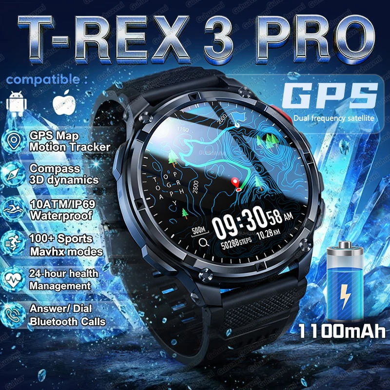 Is the T-Rex3 Pro Smartwatch the Ultimate $28 Outdoor Companion?