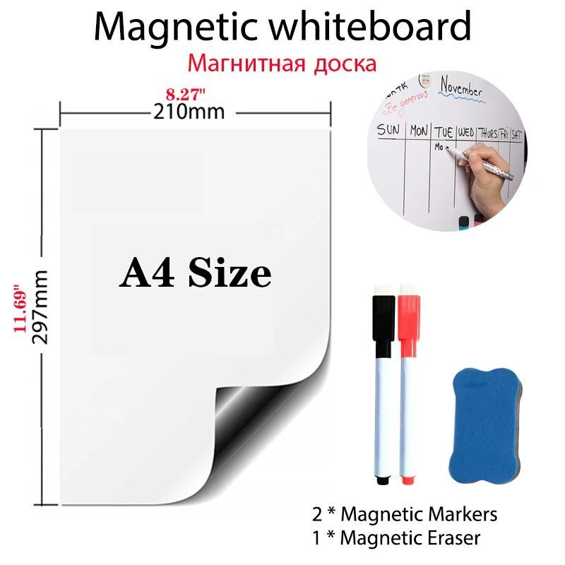 Fridge Organization Hack: Is This $3.24 Magnetic Whiteboard a Must-Have?