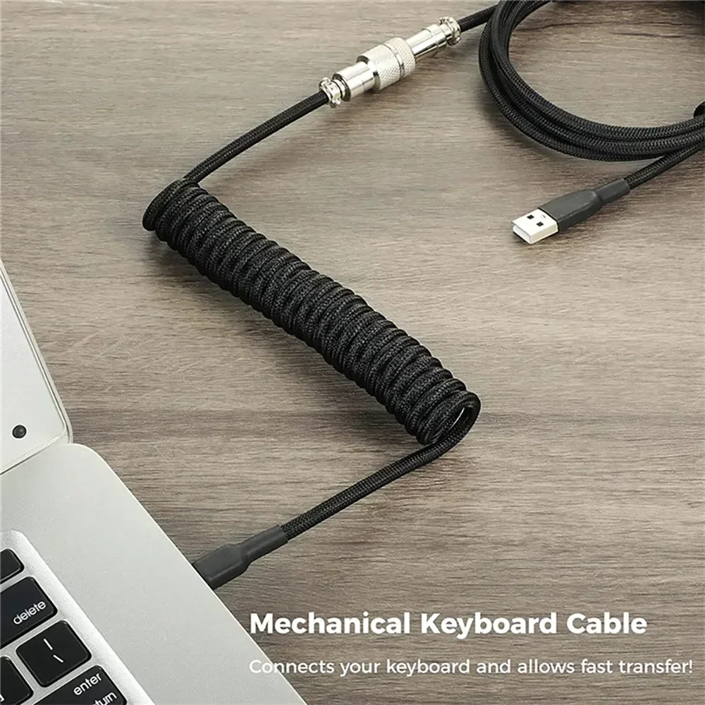 Custom Coiled Keyboard Cable Review: Can a $17 Cable Beat $70 Brands?